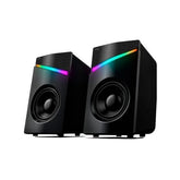 Altavoces 2.0 Usb Cool Pc Gaming Led 7w